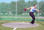 Piet Meijdam Rotterdam 4-9- 2004 discuswerpen 54.53m